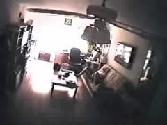 Babysitter caught masturbating spycam